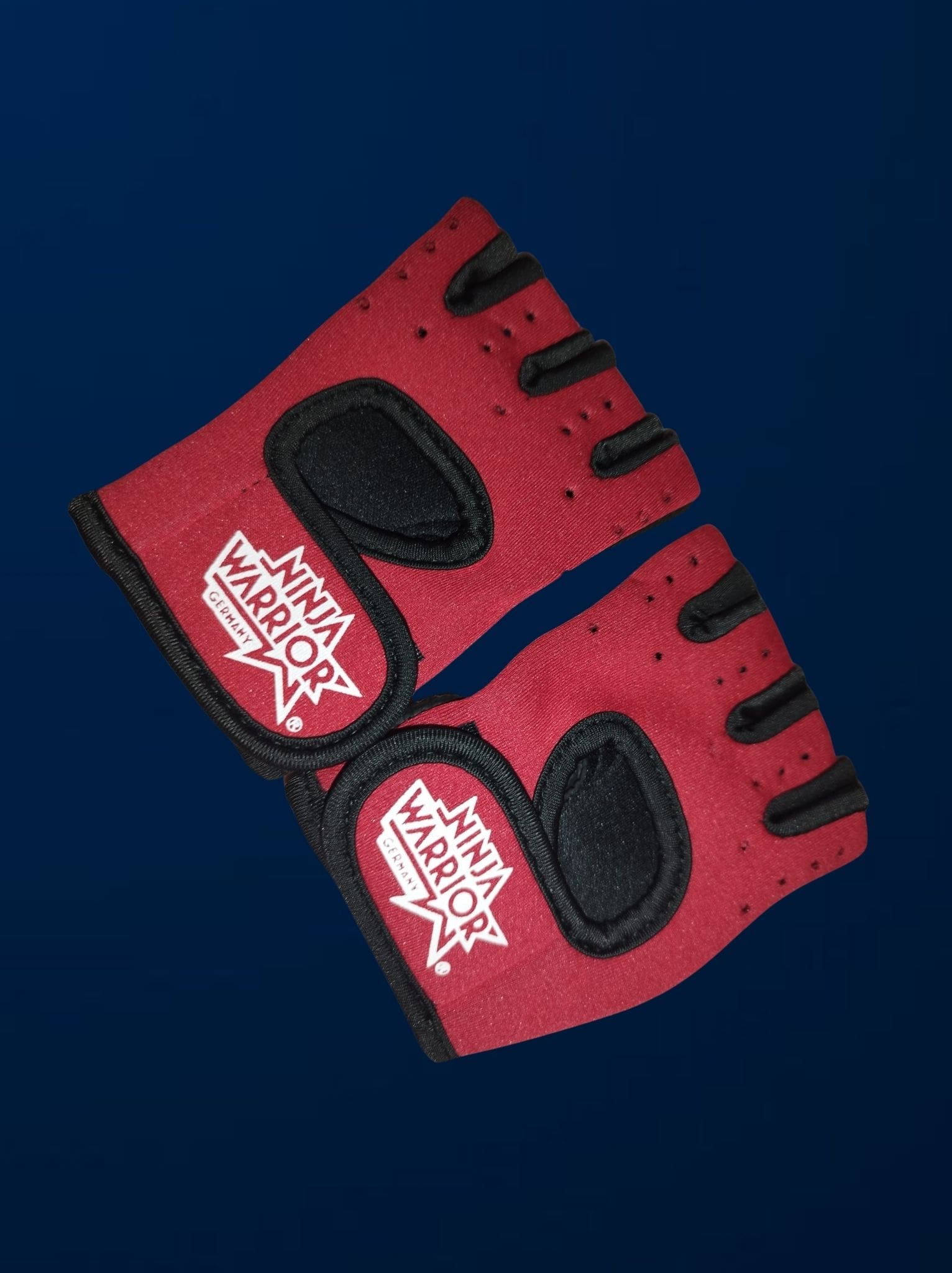Ninja Warrior Handschuhe rot