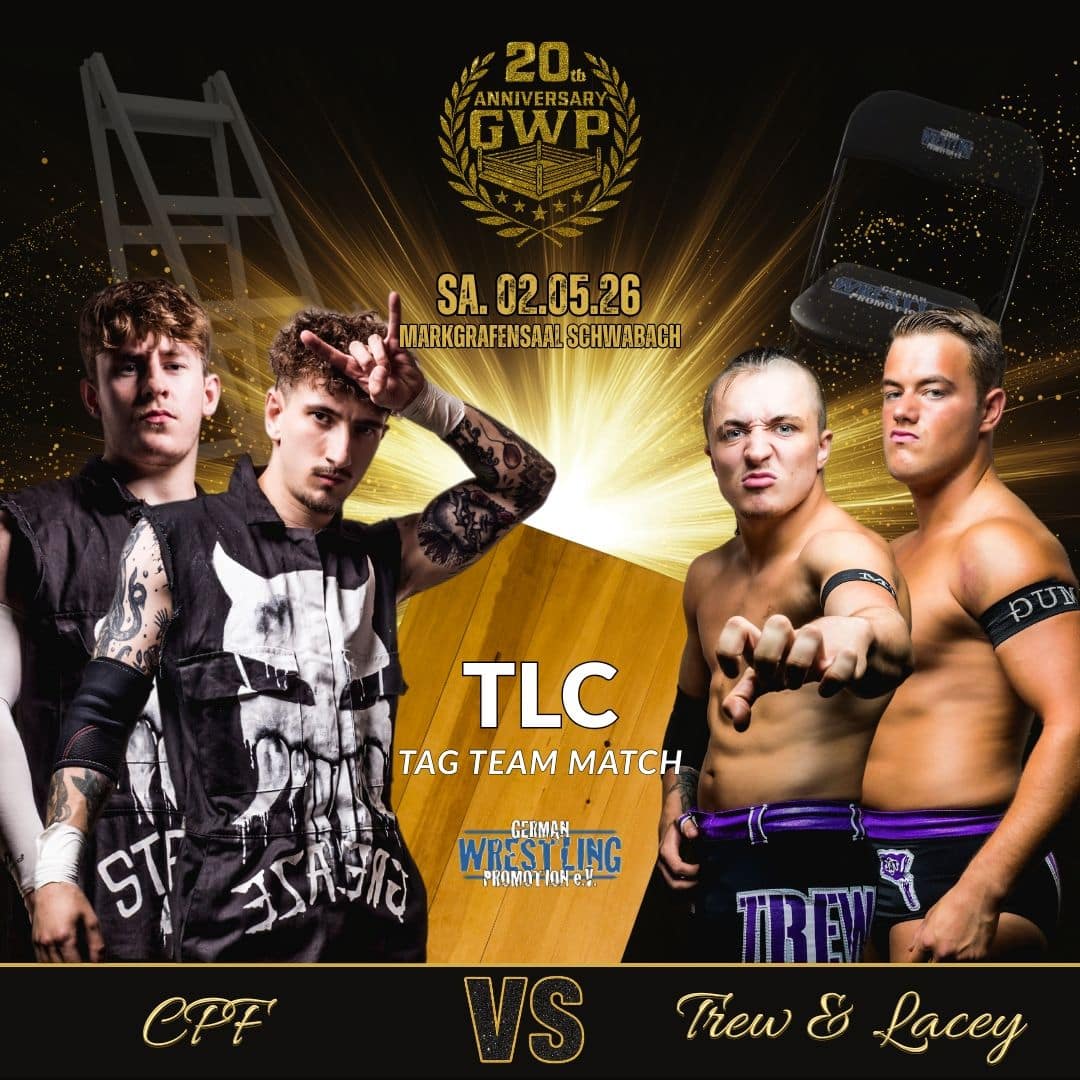 Tische, Leitern, Stühle: Spektakuläres Aerial Xplosion TLC Tag Team Match zum 20th Anniversary