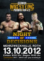 GWP Night Of Decisions 2012 Front