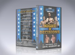 GWP Night Of Decisions 2012 DVD-Cover